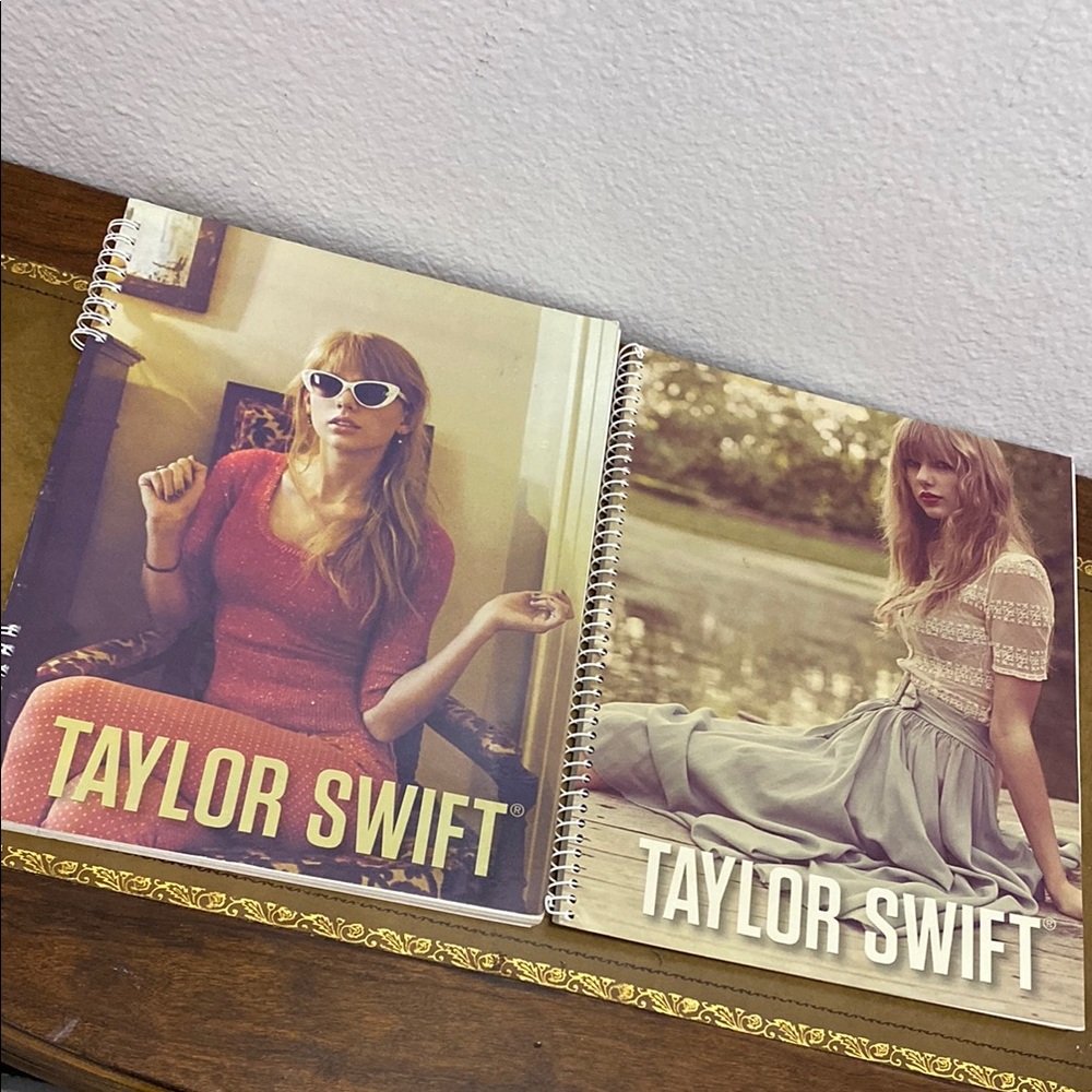 Taylor Swift Red Era Spiral Notebooks